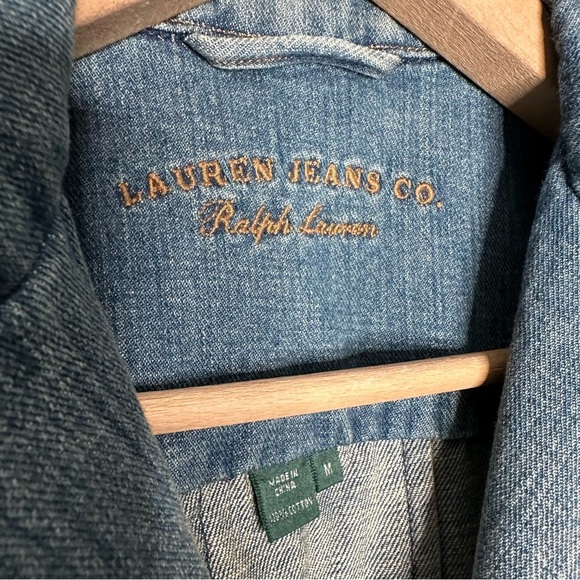 Lauren Jeans Co Ralph Lauren | Denim Jacket Size Medium - Picture 9 of 10